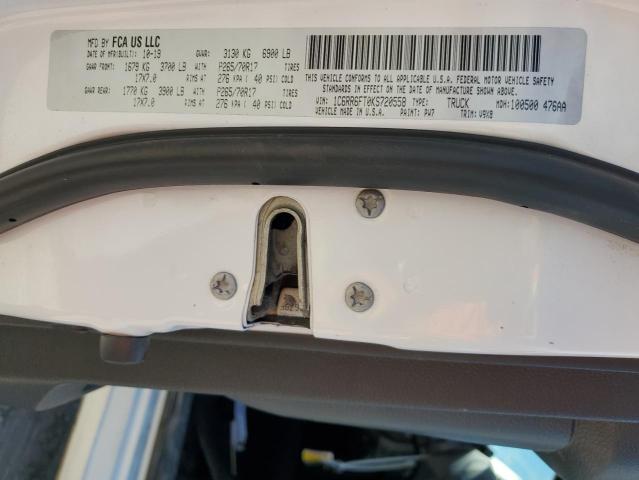 2019 Ram 1500 Classic Tradesman VIN: 1C6RR6FT0KS720558 Lot: 55114784