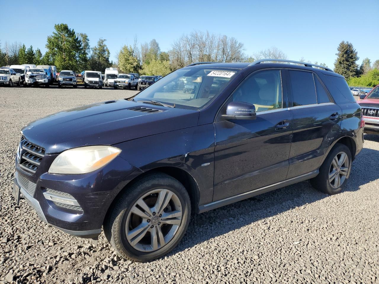 4JGDA5HB3CA001994 2012 Mercedes-Benz Ml 350 4Matic