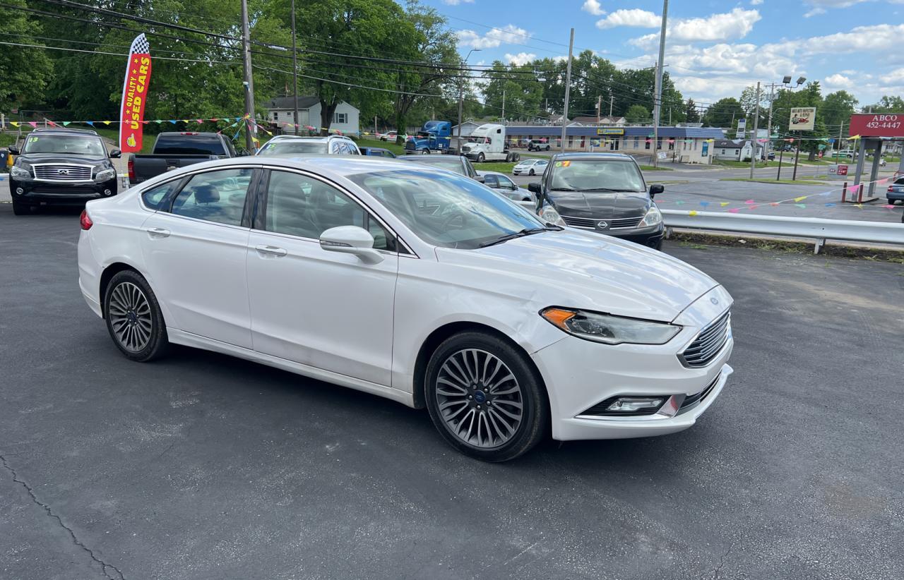 2017 Ford Fusion Se vin: 3FA6P0H91HR179420