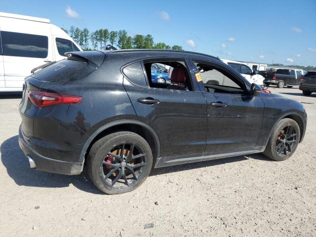 ALFA ROMEO STELVIO TI 2018 black  gas ZASFAKNN9J7B99489 photo #4