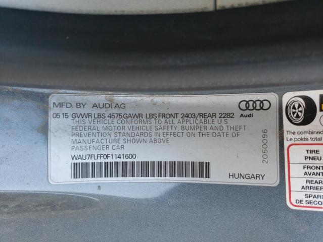 2015 AUDI 100 QUATRO WAU7FLFF0F1141600