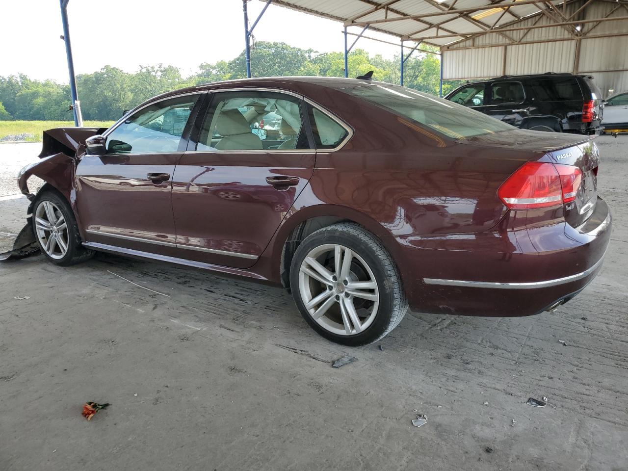 2014 Volkswagen Passat Sel vin: 1VWCN7A37EC055323