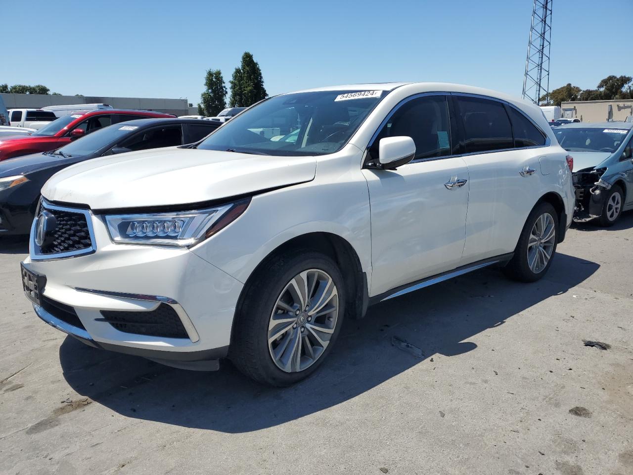 5J8YD3H50JL001224 2018 Acura Mdx Technology