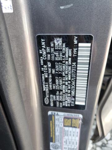 2020 Hyundai Tucson Limited VIN: KM8J3CA47LU173134 Lot: 57004234