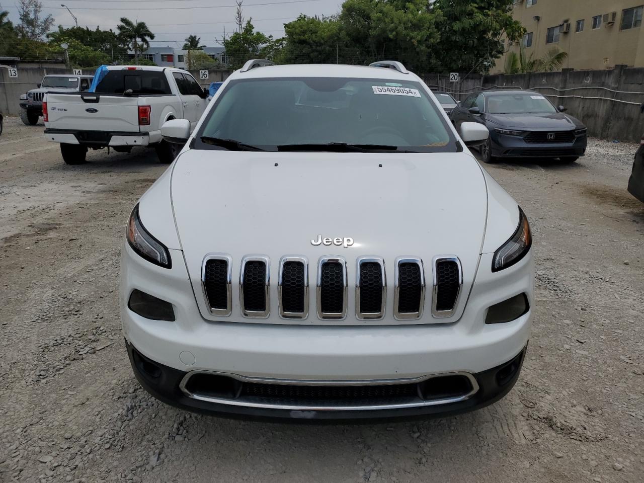 2016 Jeep Cherokee Limited vin: 1C4PJMDB1GW236856