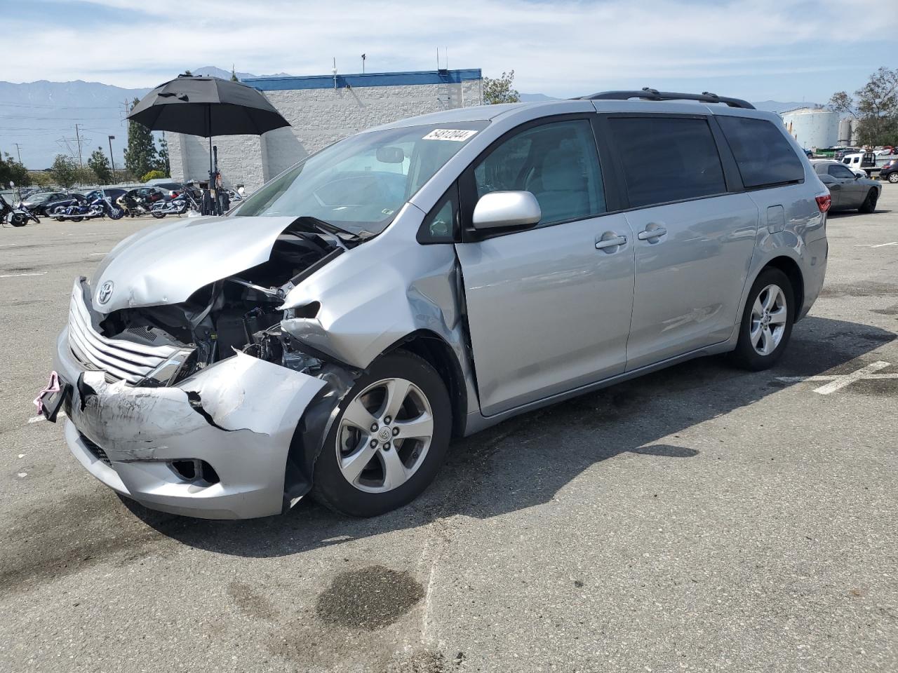 5TDKZ3DC1HS874676 2017 Toyota Sienna Le