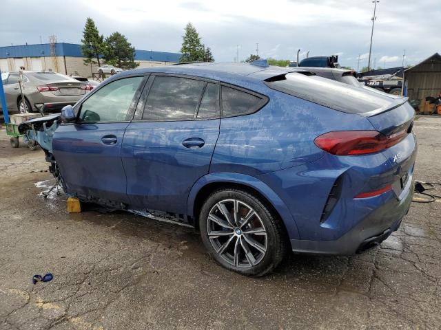  BMW X6 2022 Синий