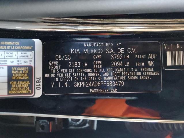 2023 Kia Forte Lx VIN: 3KPF24AD6PE683479 Lot: 53536114