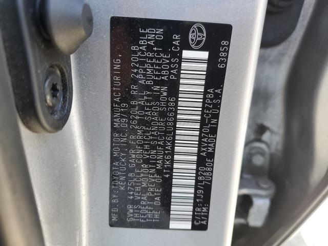 2020 Toyota Camry Xse VIN: 4T1K61AK6LU866386 Lot: 54233744