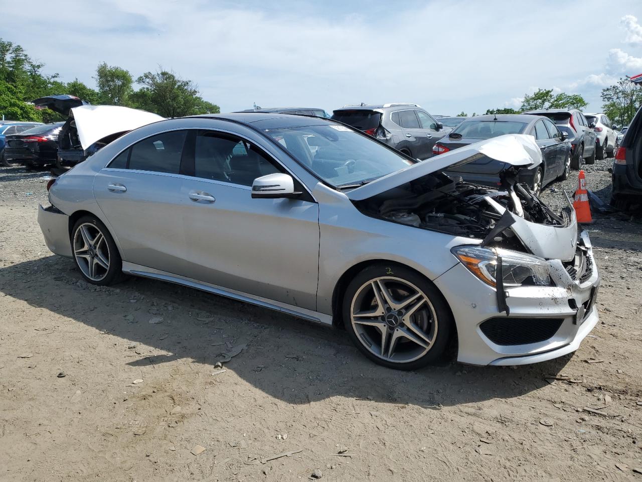 WDDSJ4GB9EN079446 2014 Mercedes-Benz Cla 250 4Matic