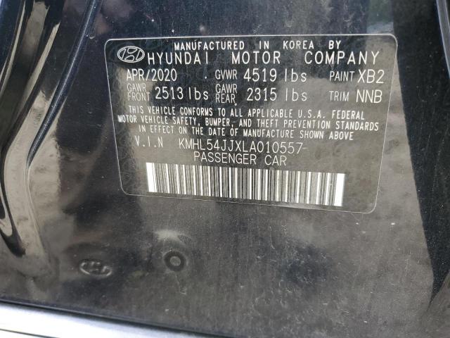 KMHL54JJXLA010557 2020 Hyundai Sonata Hybrid