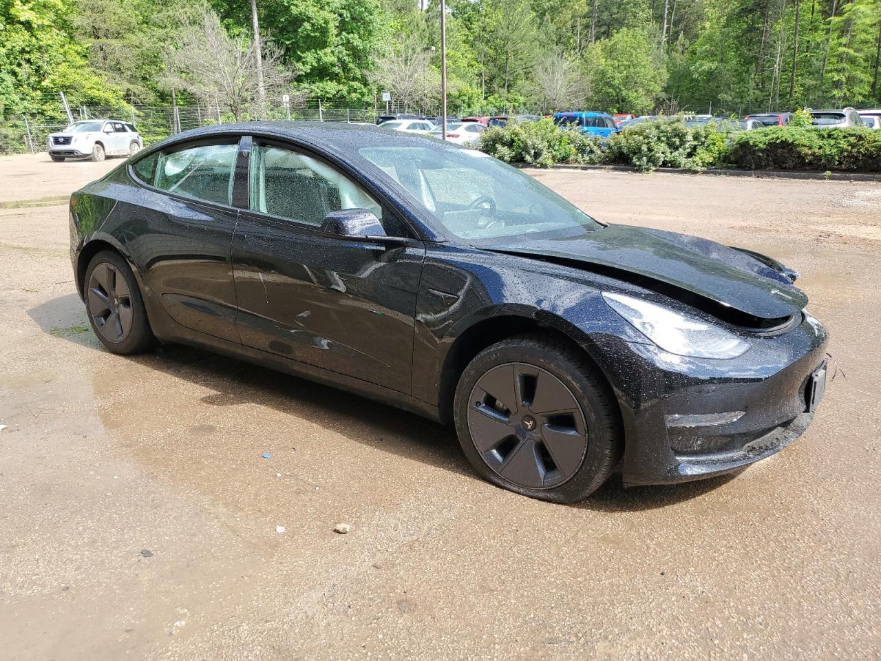 2022 Tesla Model 3 vin: 5YJ3E1EA9NF370555