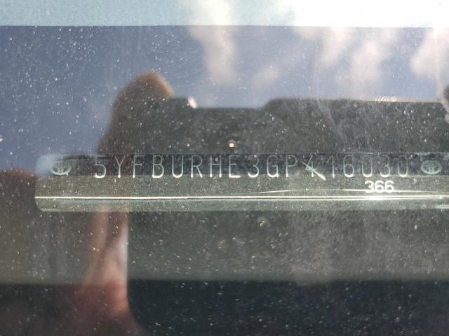 2016 Toyota Corolla L VIN: 5YFBURHE3GP416030 Lot: 56323904