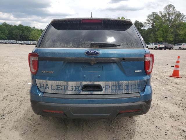 2018 Ford Explorer Police Interceptor VIN: 1FM5K8AR8JGA05270 Lot: 54132814