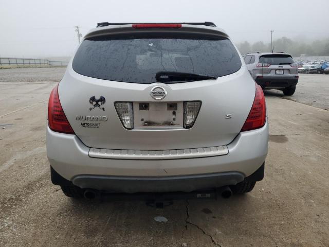 2006 Nissan Murano Sl VIN: JN8AZ08T76W406358 Lot: 55890684