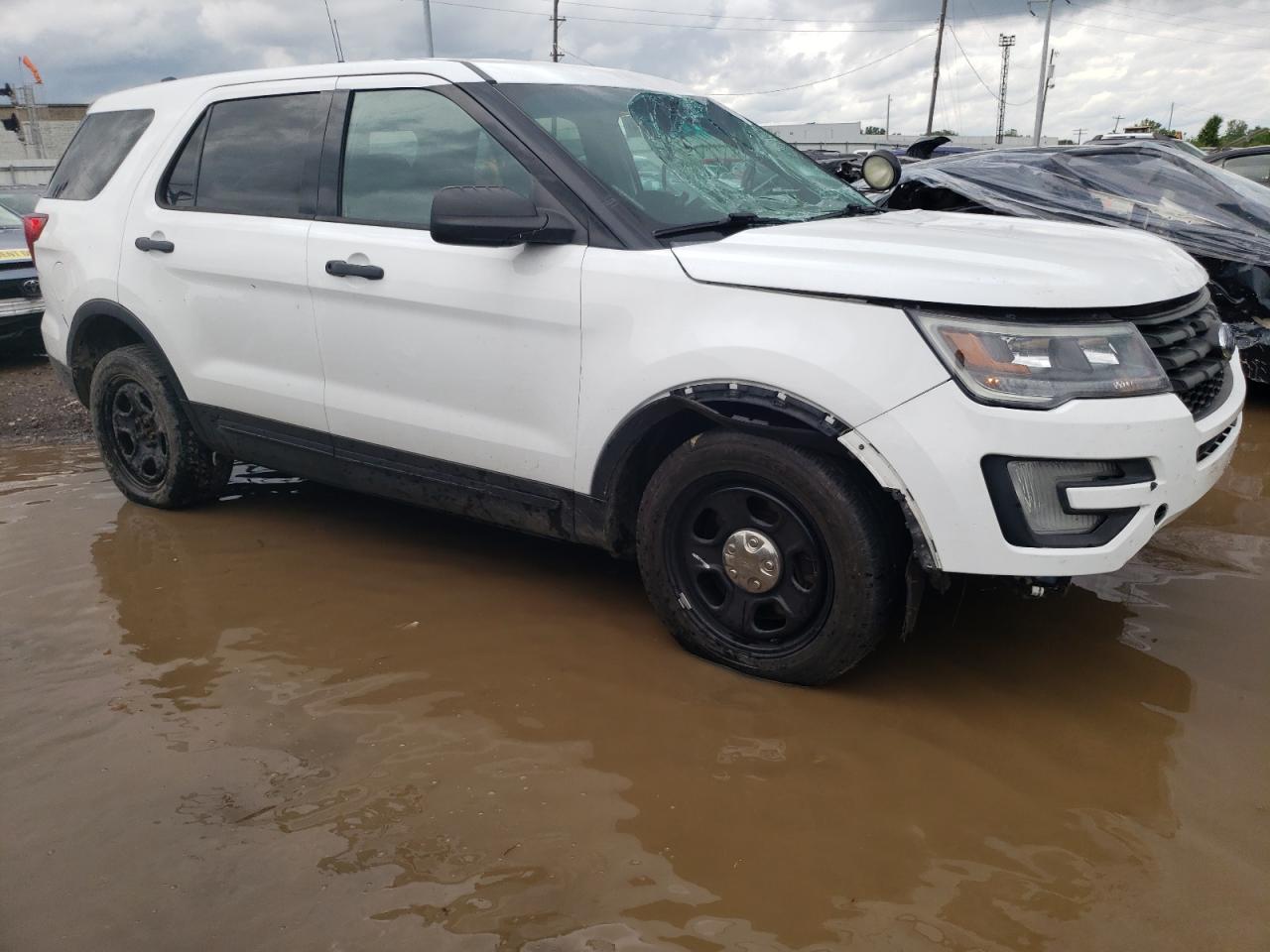 1FM5K8AR1HGB41542 2017 Ford Explorer Police Interceptor