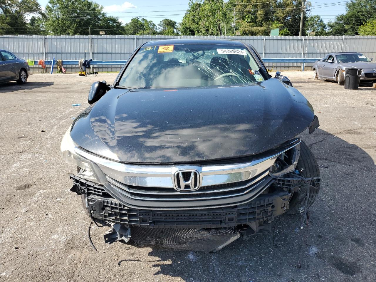 2016 Honda Accord Ex vin: 1HGCR2F78GA011577