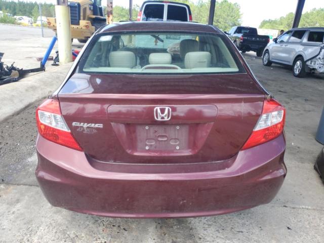 2012 Honda Civic Ex VIN: 19XFB2F86CE065783 Lot: 55117844