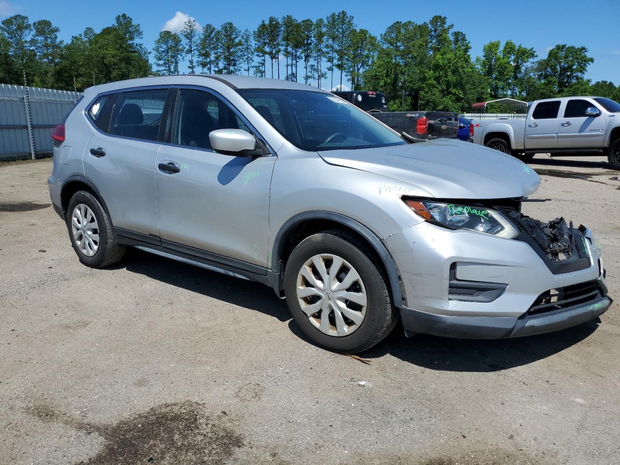 2017 Nissan Rogue S vin: JN8AT2MT7HW387882