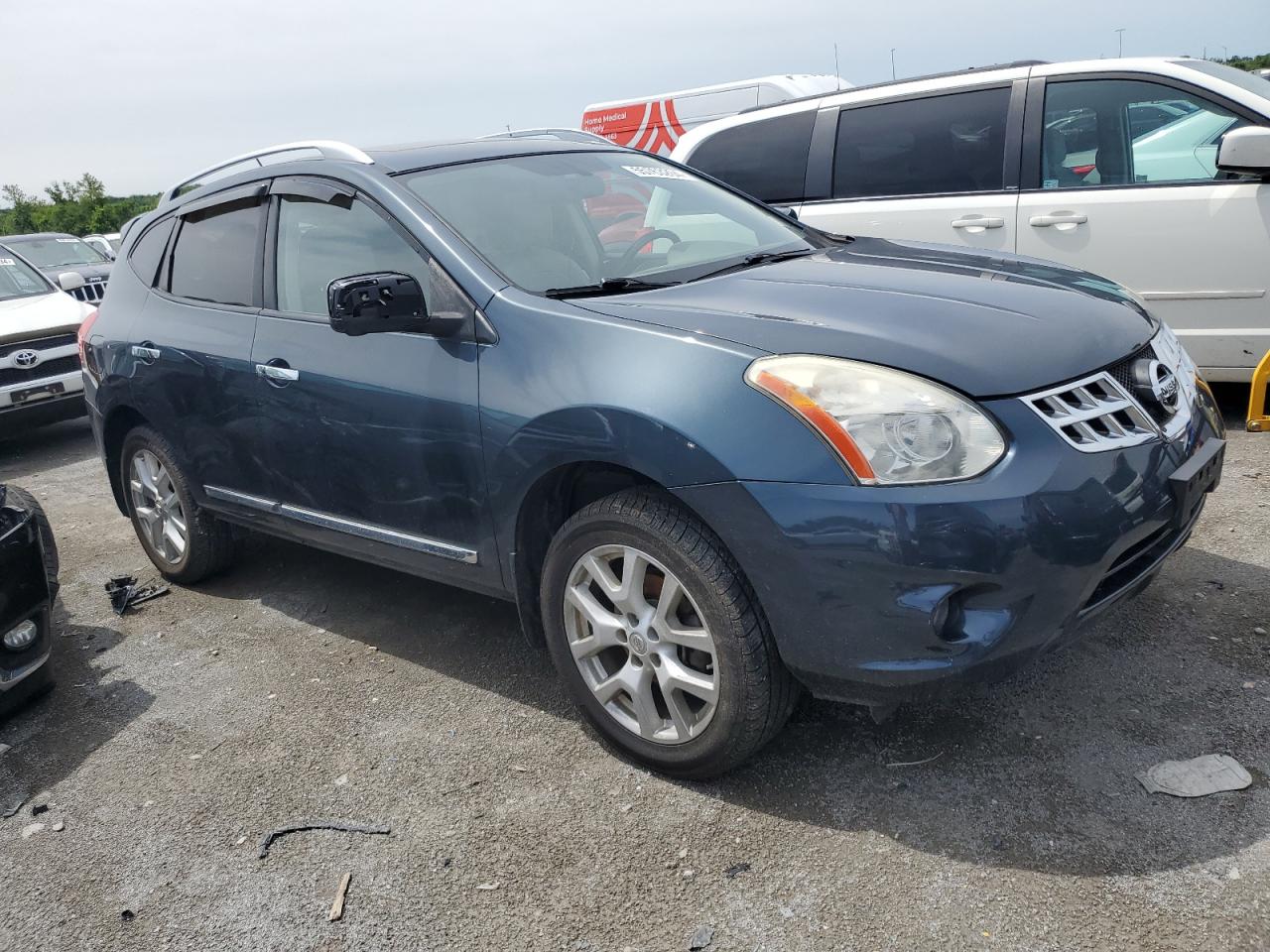 JN8AS5MV6DW606038 2013 Nissan Rogue S