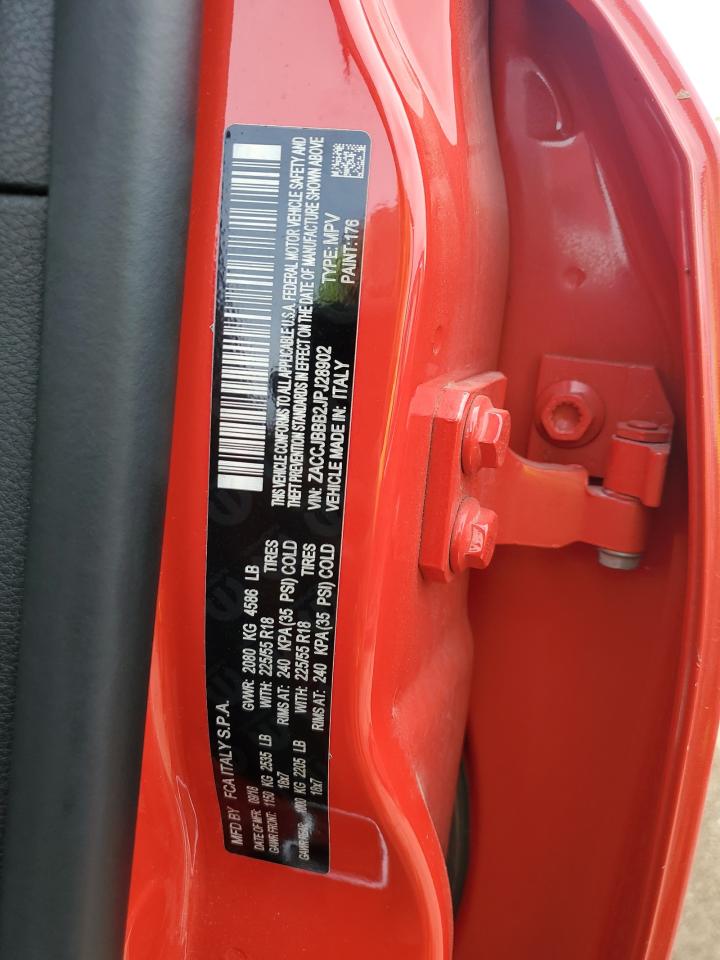 ZACCJBBB2JPJ28902 2018 Jeep Renegade Latitude