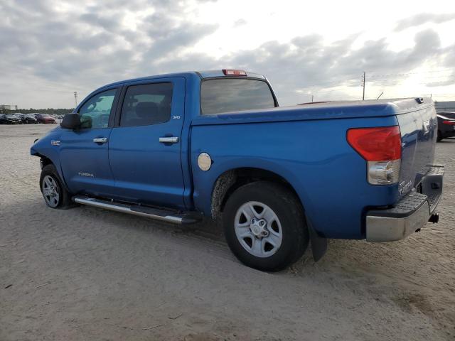 TOYOTA TUNDRA CRE 2007 blue  gas 5TBEV54107S467359 photo #3