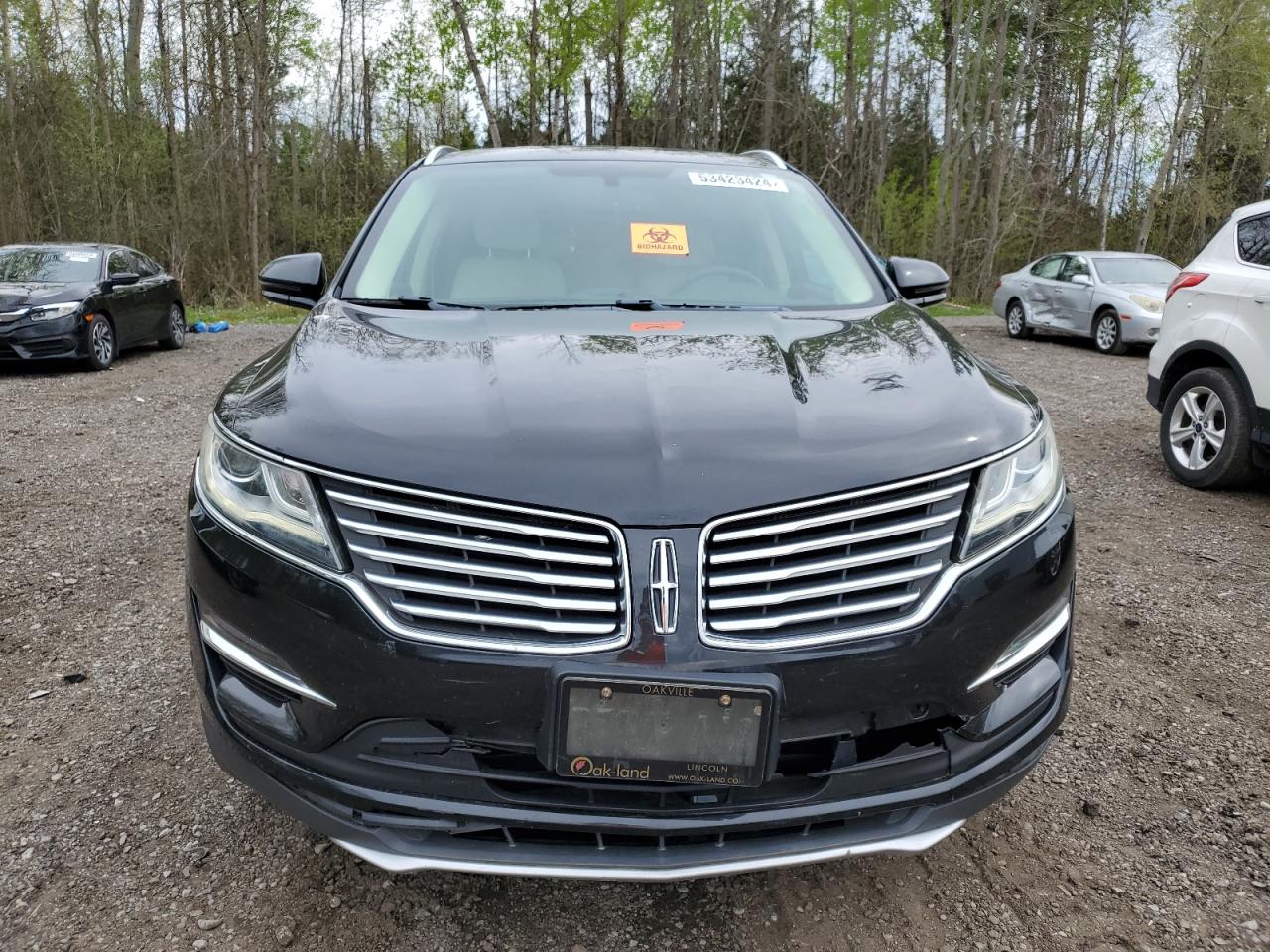 5LMCJ2A95FUJ02231 2015 Lincoln Mkc