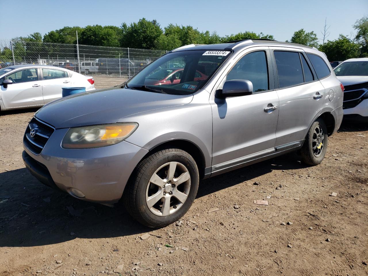 5NMSH73E97H110654 2007 Hyundai Santa Fe Se