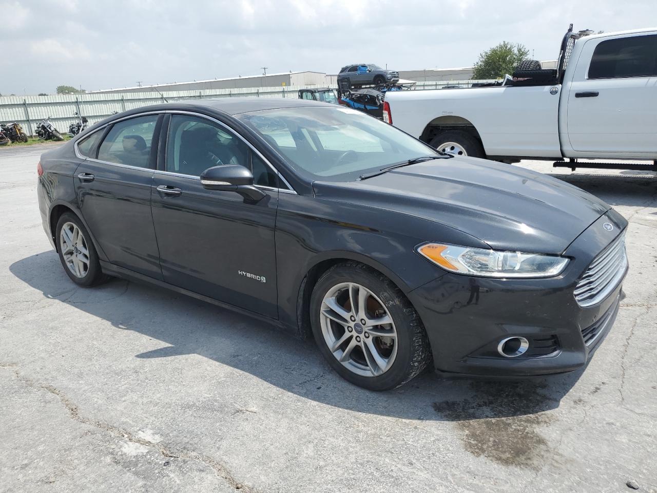 3FA6P0RU9FR104559 2015 Ford Fusion Titanium Hev