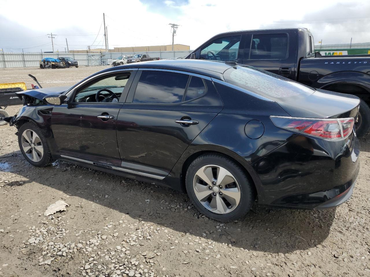 2014 Kia Optima Hybrid vin: KNAGN4AD7E5072684