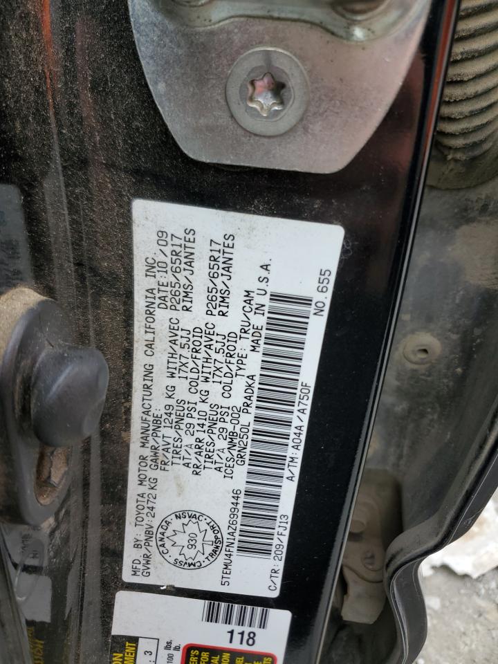 5TEMU4FN1AZ699446 2010 Toyota Tacoma Double Cab Long Bed