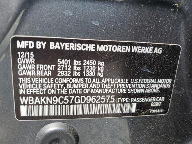 VIN WBAKN9C57GD962575 2016 BMW 5 Series, 550 I no.13