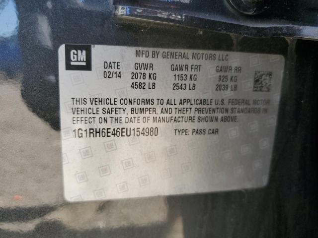 VIN 1G1RH6E46EU154980 2014 Chevrolet Volt no.12