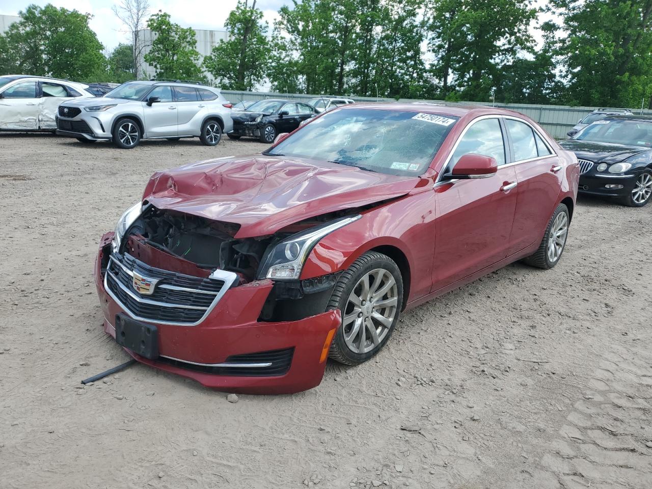 1G6AH5RX2H0198086 2017 Cadillac Ats Luxury