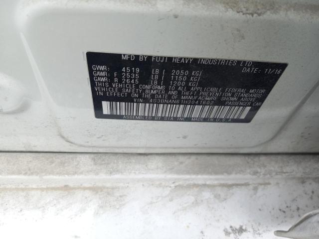 2017 SUBARU LEGACY 2.5 - 4S3BNAN61H3041602