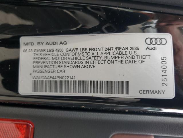 VIN WAUDAAF44PN022141 2023 Audi A4, Premium 45 no.13