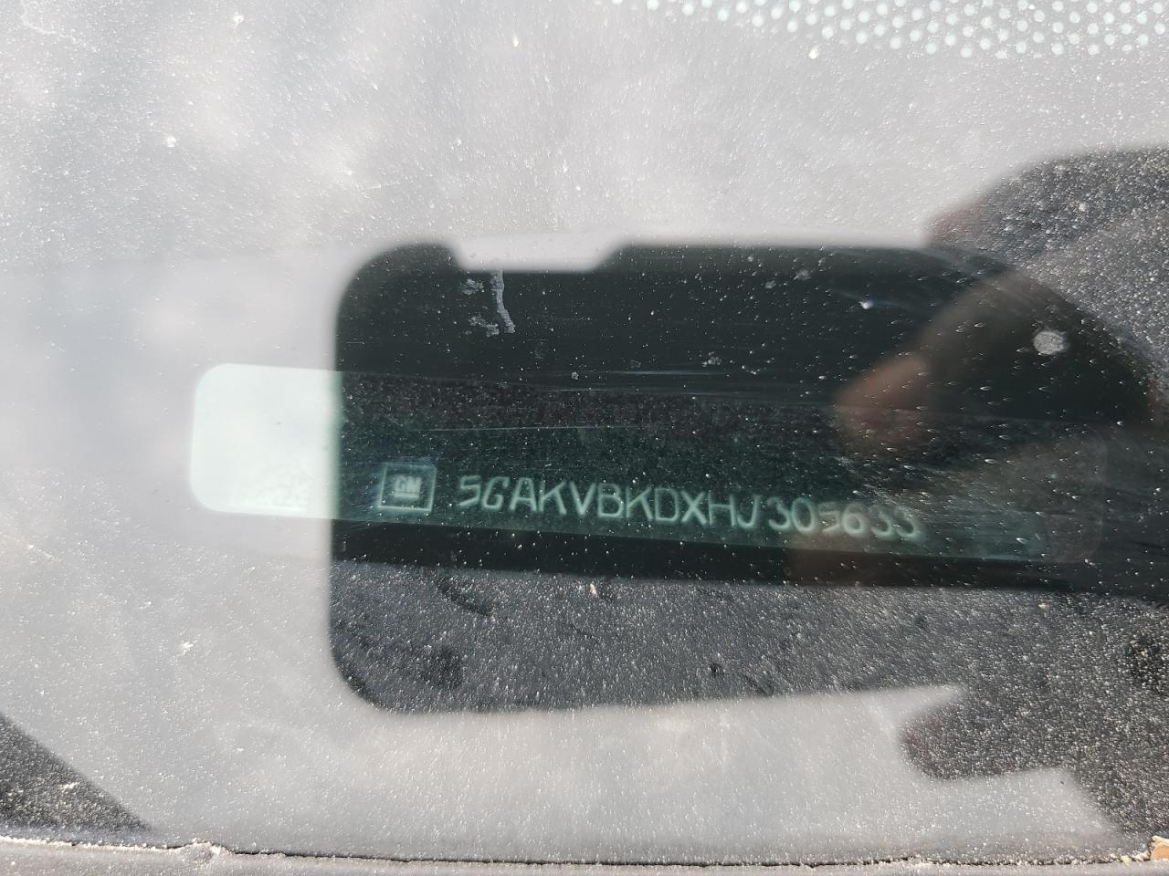 5GAKVBKDXHJ305633 2017 Buick Enclave