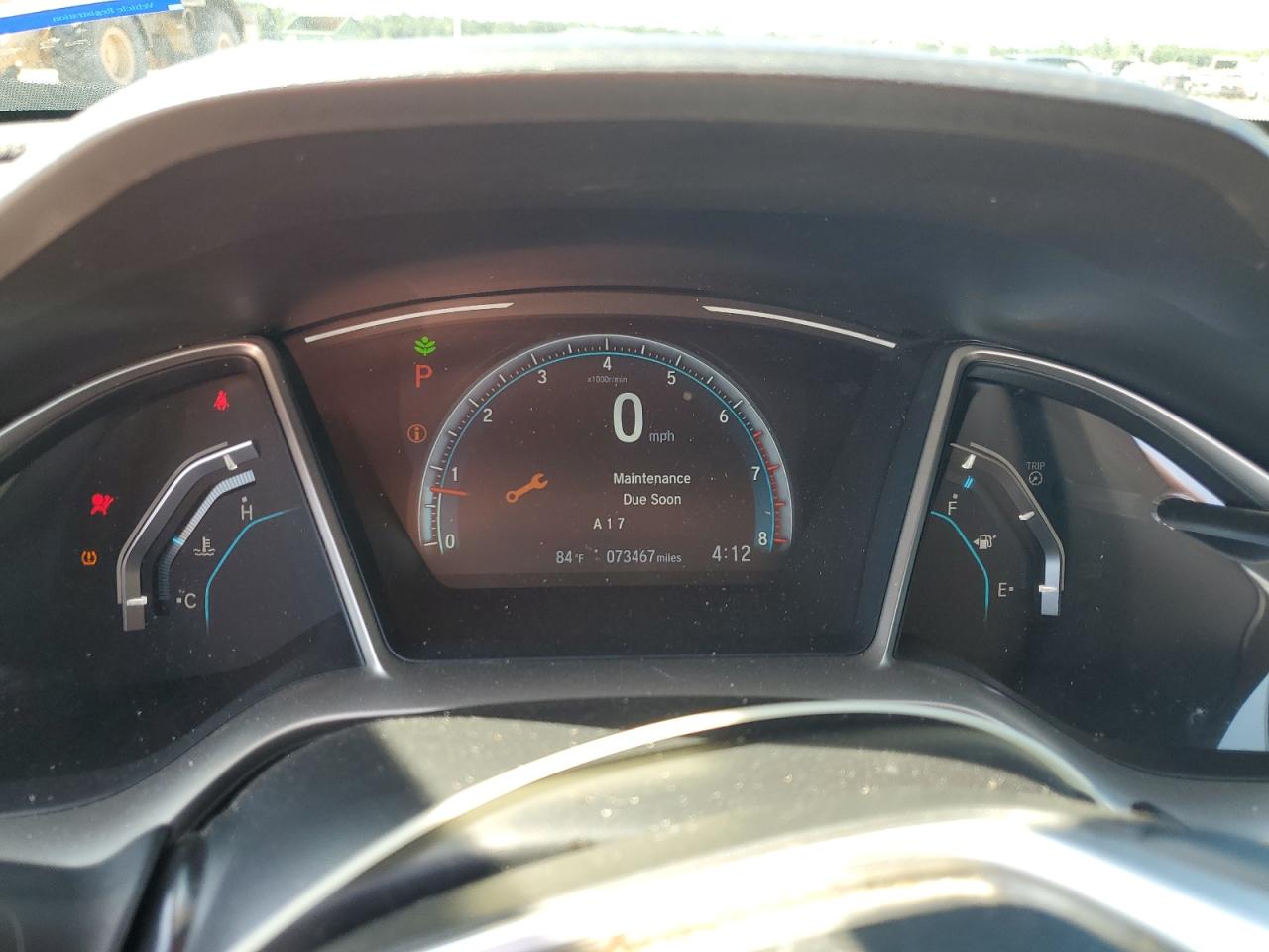 2HGFC1F76HH630013 2017 Honda Civic Exl