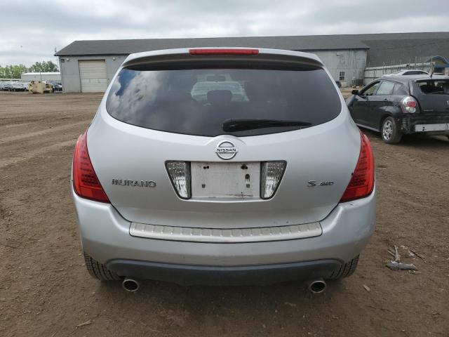 2006 Nissan Murano Sl VIN: JN8AZ08W56W506713 Lot: 55926994