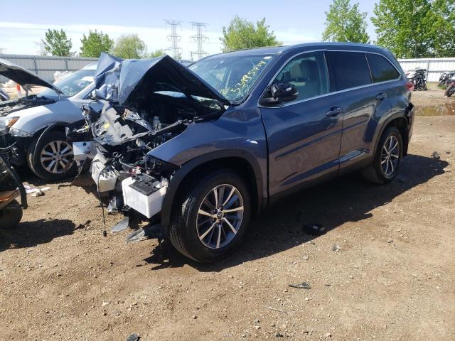 VIN 5TDJZRFH5KS965190 2019 Toyota Highlander, SE no.1