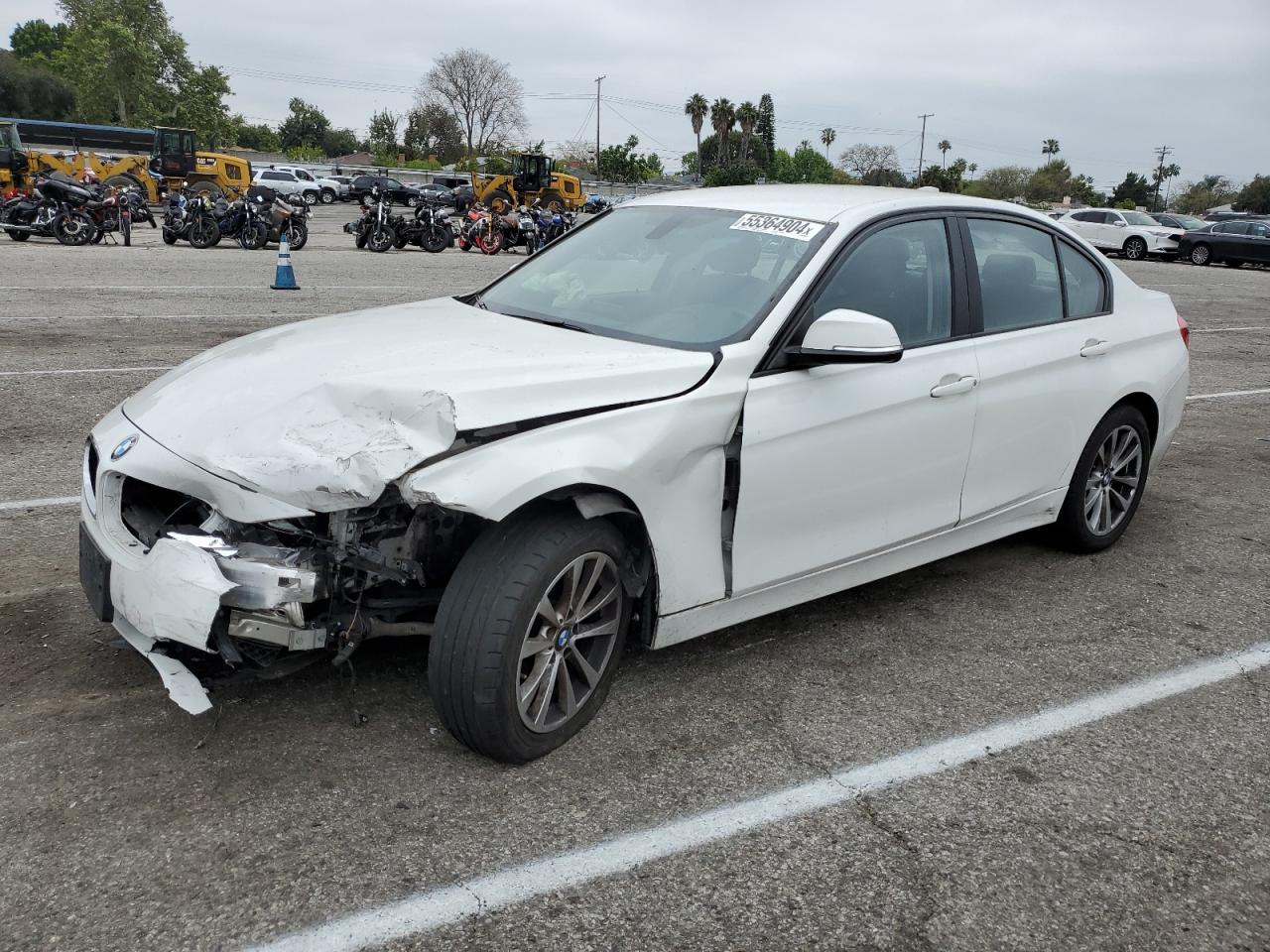 2016 BMW 320 I vin: WBA8E1G57GNT33785