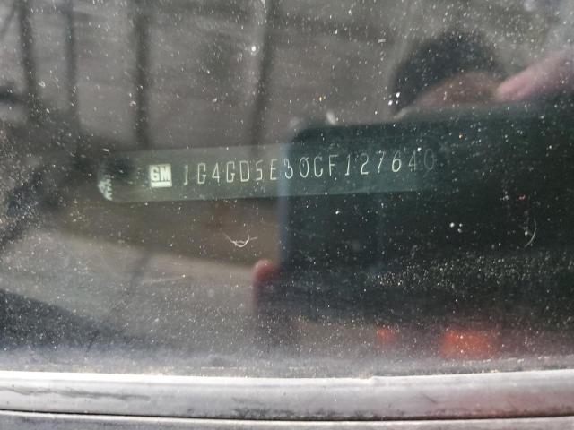 2012 Buick Lacrosse Premium VIN: 1G4GD5E30CF127640 Lot: 53859594