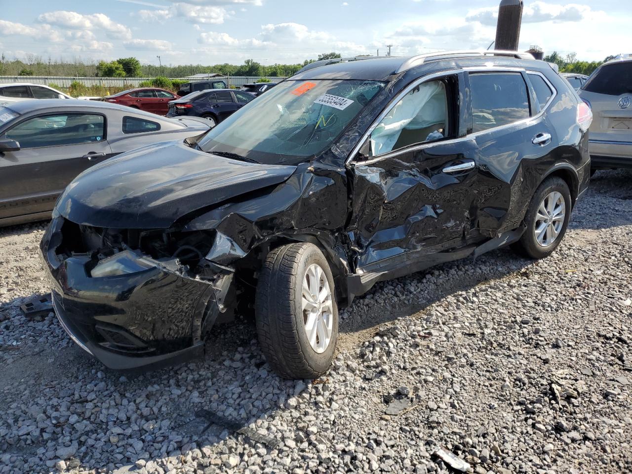 2014 Nissan Rogue S vin: 5N1AT2MT5EC771616