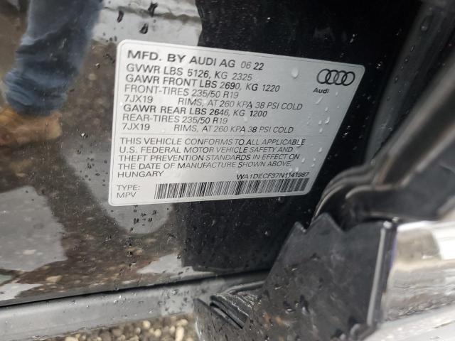 WA1DECF37N1141987 Audi Q3 PREMIUM 12