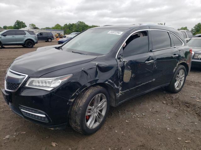 2014 Acura Mdx Advance VIN: 5FRYD4H84EB037553 Lot: 54922294