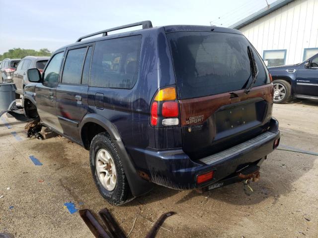 2002 Mitsubishi Montero Sport Es VIN: JA4MT21H72P006231 Lot: 56276684