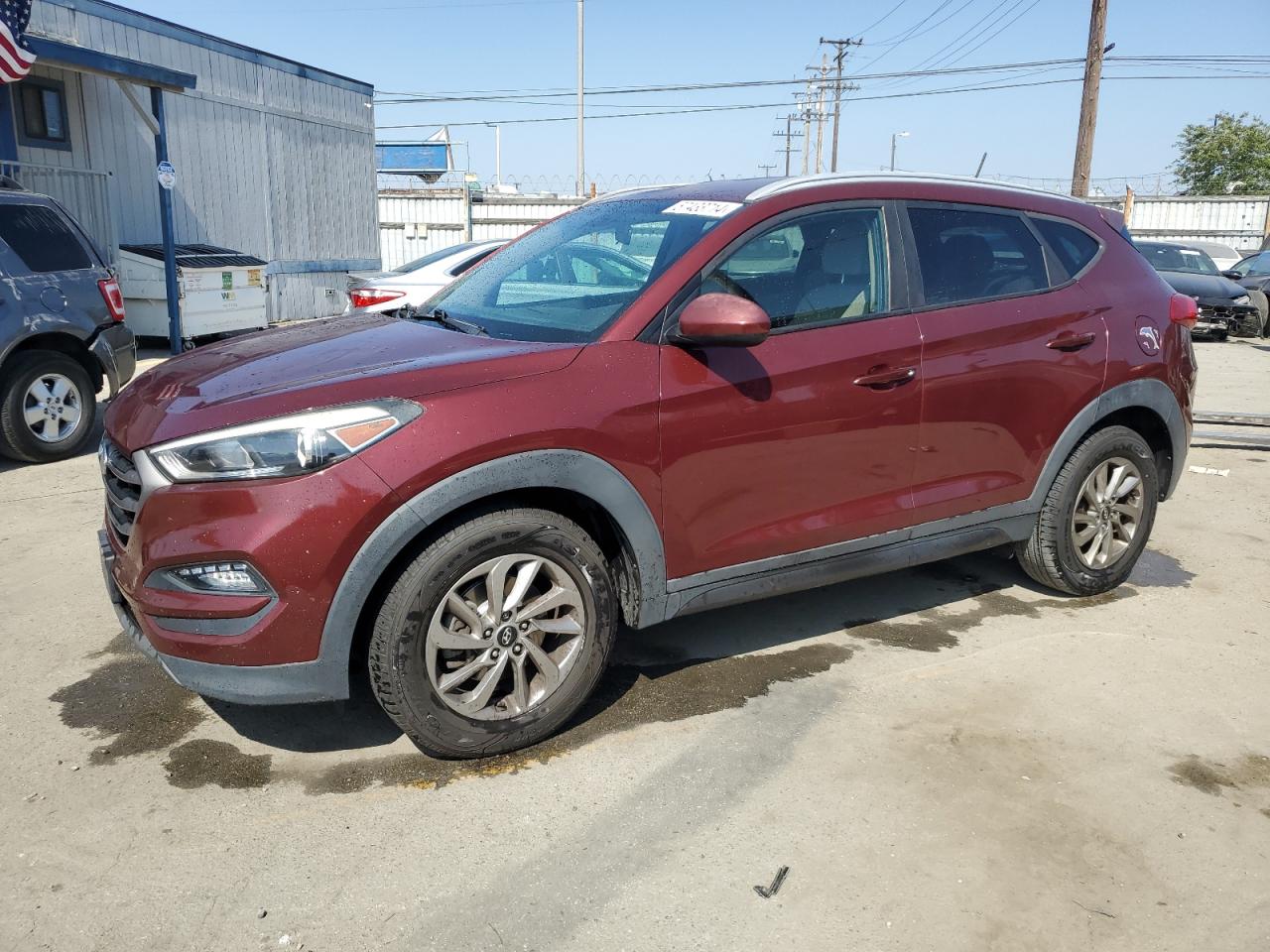 2016 Hyundai Tucson Limited vin: KM8J33A42GU159860