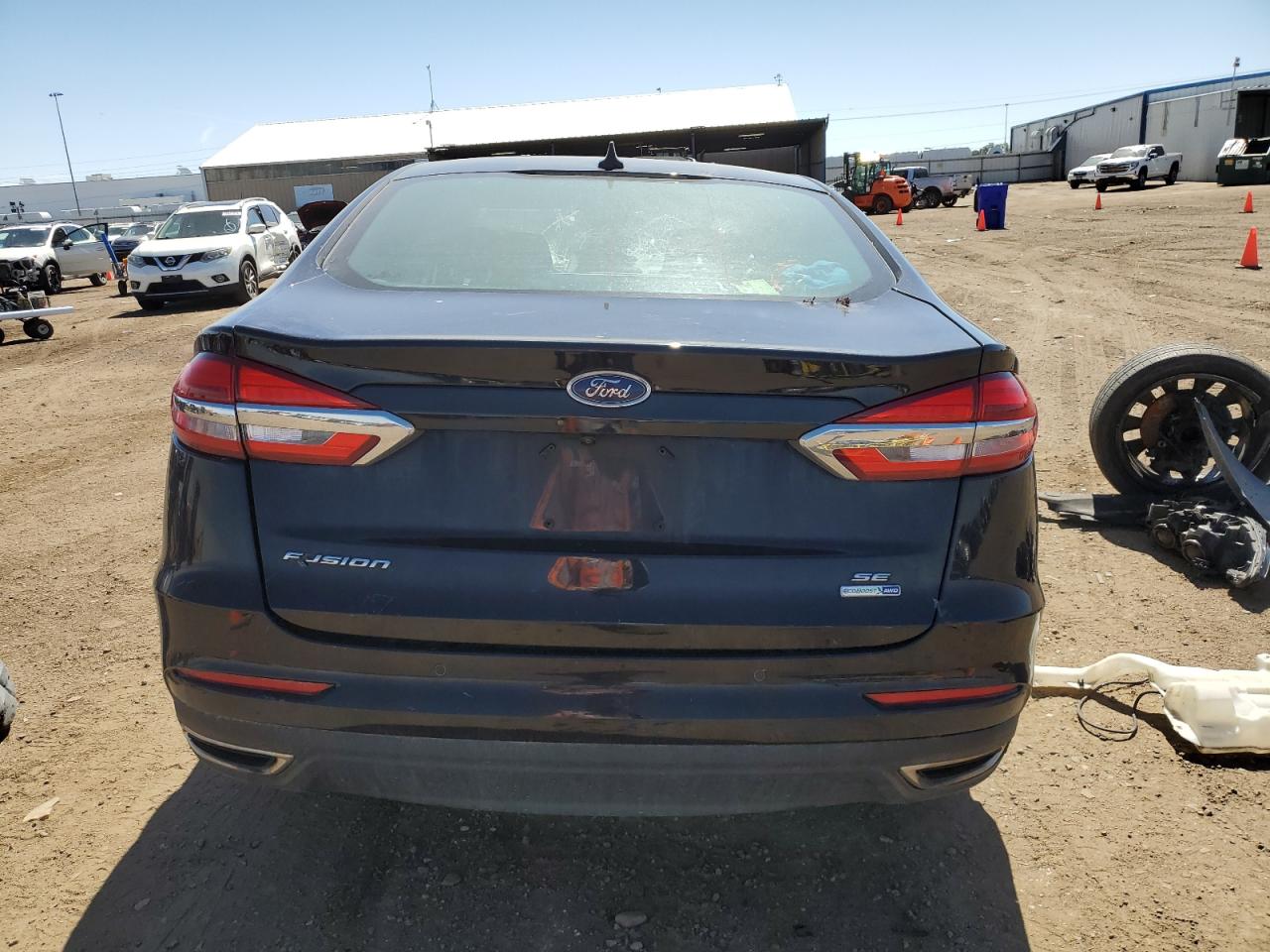 2019 Ford Fusion Se vin: 3FA6P0T91KR251294