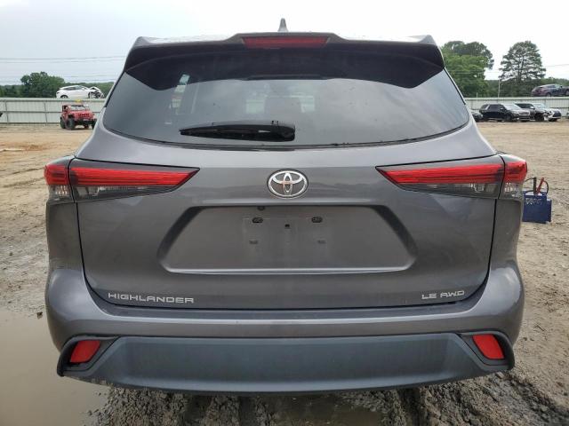 2021 Toyota Highlander L VIN: 5TDBZRBH1MS554625 Lot: 56341774