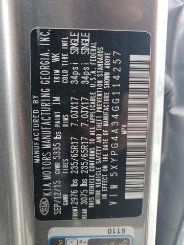 2016 KIA SORENTO LX - 5XYPG4A34GG114257